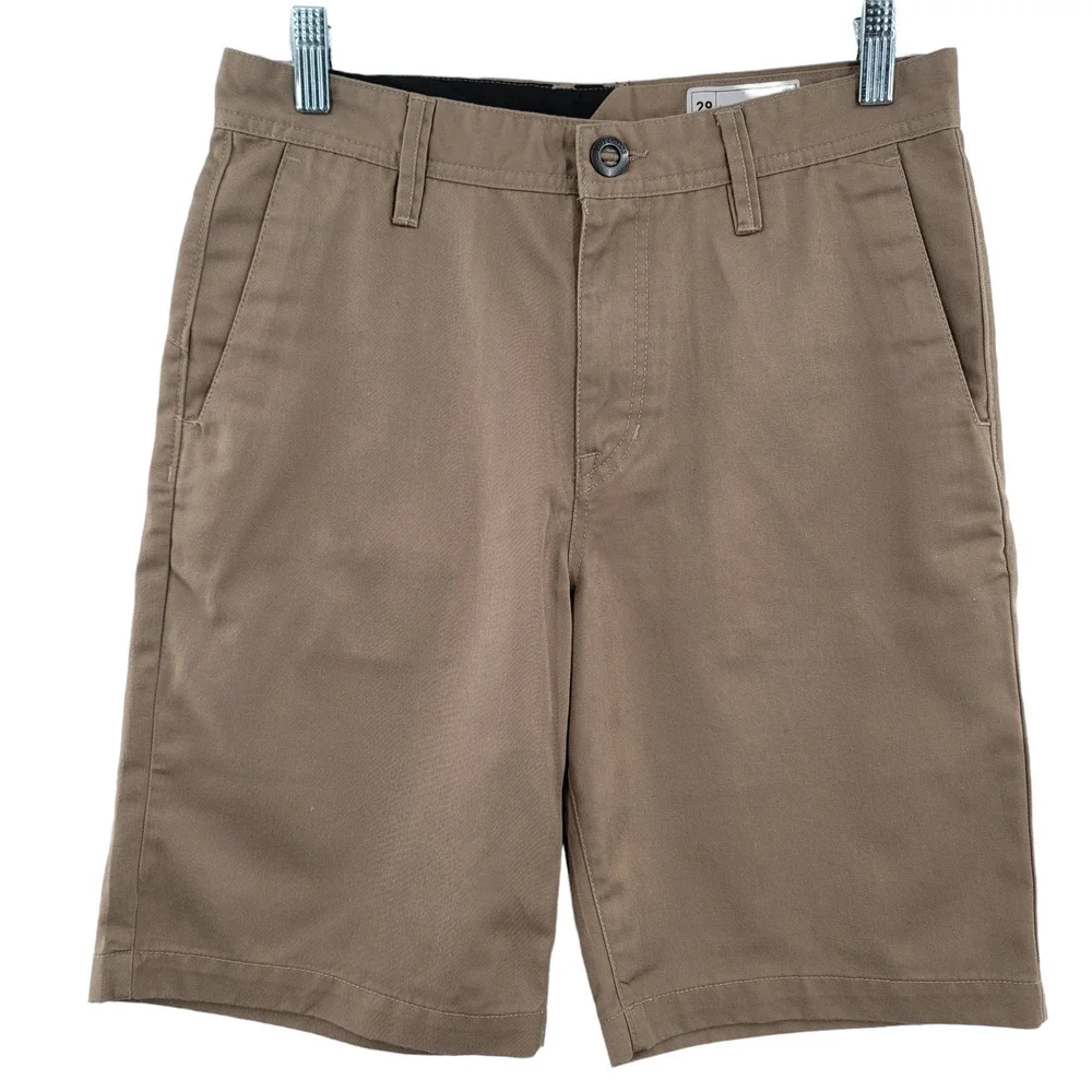 Volcom Young Men's Casual Shorts Size 29/18 NWOT